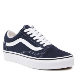 Tenisówki Vans. Niebieskie trampki i tenisówki damskie Vans, bez wzorów, bez zapięcia. Za 229.99 zł.