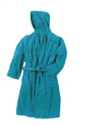 Szlafrok z kapturem Beco petrol unisex. Szlafroki damskie Beco, m, bez wzorów, z tkaniny, bez ramiączek, z kapturem. Za 375.99 zł.