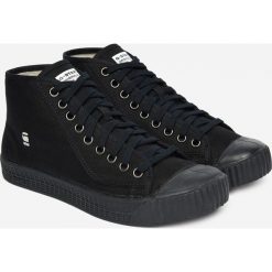 G-Star Raw - Trampki. Czarne trampki męskie G-Star Raw, bez wzorów, z materiału, bez zapięcia. W wyprzedaży za 269.90 zł.