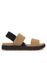 Keen Sandały Elle Backstrap W 1030141 Beżowy. Brązowe sandały damskie Keen, bez wzorów, z materiału, bez obcasa, bez zapięcia. Za 239.99 zł.