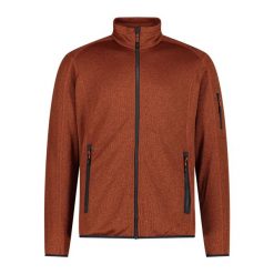 Bluza męska turystyczna CMP 30H5887. Czerwone bluzy męskie CMP, m, bez wzorów, z polaru, sportowe, bez ramiączek, bez kaptura. Za 209.99 zł.