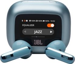 Słuchawki JBL Live Flex 3 niebieskie (JBLLIVEFLEX3BLU). Niebieskie słuchawki bezprzewodowe JBL. Za 599.00 zł.