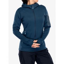 Bluza z kapturem damska Rab Modulus Hoody. Zielone bluzy damskie RAB, xs, bez wzorów, bez ramiączek, z kapturem. Za 450.99 zł.