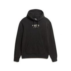Luźna bluza z kapturem Superdry Tattoo Flash. Czarne bluzy męskie Superdry, m, bez wzorów, z kapturem. Za 349.55 zł.
