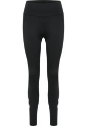 Damskie wysokie legginsy Hummel MT Grace. Czarne legginsy damskie Hummel, bez wzorów, z elastanu. Za 229.85 zł.