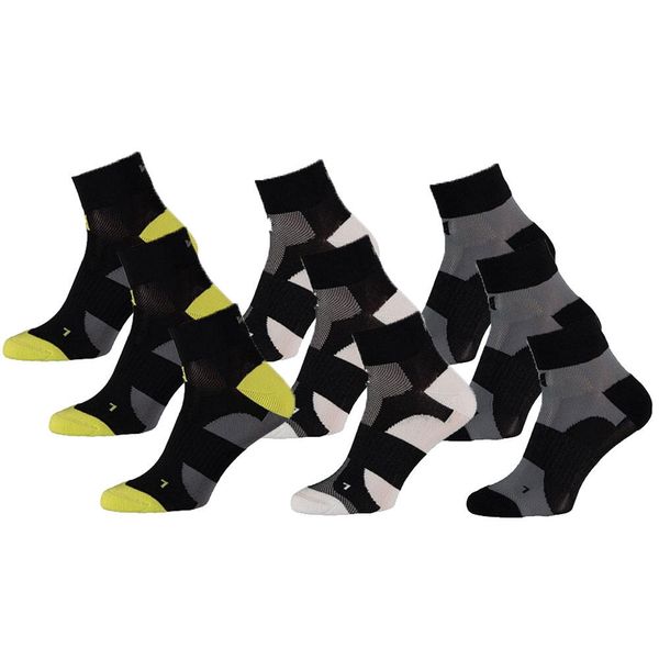 Skarpety kolarskie Xtreme Quarter, 9 par, Multi Czarne. Czarne skarpetki damskie XTREME SOCKSWEAR, bez wzorów. W wyprzedaży za 199.42 zł.