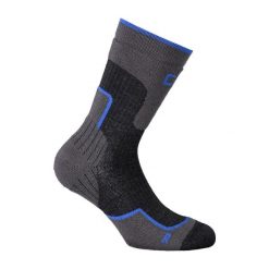 Skarpety trekkingowe CMP WOOL MID. Czarne skarpety męskie CMP, bez wzorów. Za 79.99 zł.