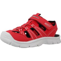 Sandały Mężczyzna Skechers Relix czerwony. Czerwone sandały męskie Skechers, na lato, bez wzorów, bez zapięcia. W wyprzedaży za 180.40 zł.