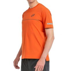 Bullpadel Monda T-shirt. Brązowe t-shirty damskie bullpadel, bez wzorów, sportowe, bez kołnierzyka, bez ramiączek. W wyprzedaży za 135.05 zł.
