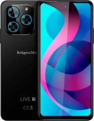 Smartfon Kruger&Matz Live 11 6/128GB Czarny (KM05004-B). Czarne smartfony Kruger&Matz. Za 419.16 zł.
