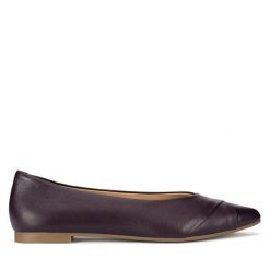 Baleriny Lasocki. Fioletowe balerinki damskie Lasocki, bez wzorów, bez obcasa, bez zapięcia. Za 169.99 zł.