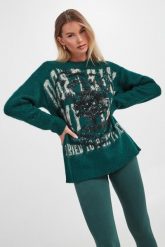 Sweter damski moherowy ERMANNO FIRENZE. Swetry nierozpinane damskie Ermanno Firenze, bez wzorów, z moheru, bez kołnierzyka, bez ramiączek. W wyprzedaży za 1,221.35 zł.
