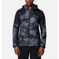 Kurtka Sportowa Z Kapturem Męska Columbia Inner Limits. Czarne kurtki sportowe męskie Columbia, m, bez wzorów, z kapturem, trekkingowe. Za 429.99 zł.