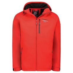 Kurtka softshell męska Geographical Norway TAKITO RED DB MEN 009, czerwona. Czerwone kurtki męskie Geographical Norway, m, bez wzorów, z elastanu, sportowe. Za 209.00 zł.
