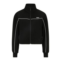 Bluza damska FILA Lauka Blocked Track. Czarne bluzy damskie Fila, s, bez wzorów, casualowe, bez ramiączek, bez kaptura. Za 199.99 zł.