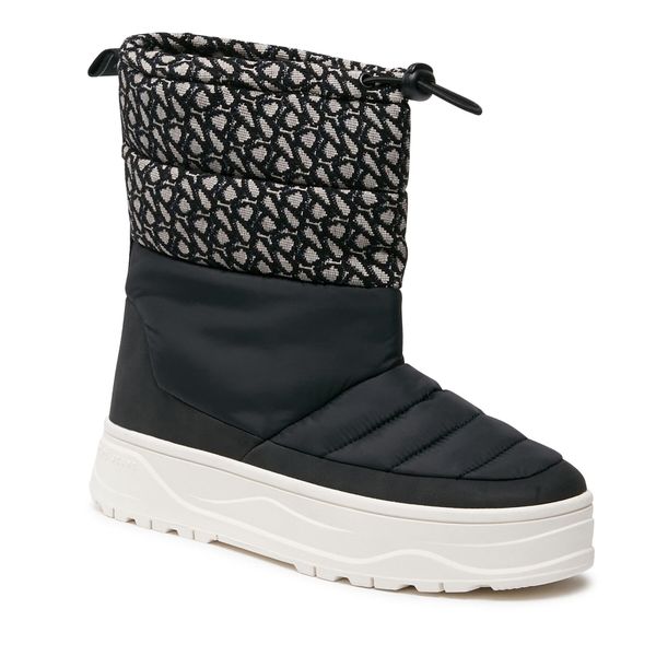 Śniegowce Pepe Jeans. Czarne śniegowce damskie Pepe Jeans, z jeansu, bez zapięcia. Za 549.99 zł.