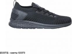 Ardon AMBLE WHITE G33 - męskie półbuty sportowe, cholewka dzianina, lekkie, wygodne, podeszwa EVA/guma - czarny G3373 41. Białe buty sportowe męskie Ardon, bez wzorów, z dzianiny, bez zapięcia. Za 132.70 zł.