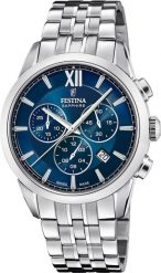 Zegarek Festina Zegarek męski Festina F20040-2 srebrny. Szare zegarki męskie Festina, bez wzorów, srebrne. Za 1,401.00 zł.
