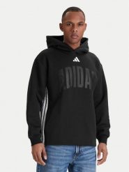 Adidas Bluza Stadium Graphic KD0287 Czarny Loose Fit. Czarne bluzy męskie Adidas, m, bez wzorów, z syntetyku, bez ramiączek, bez kaptura. Za 348.99 zł.