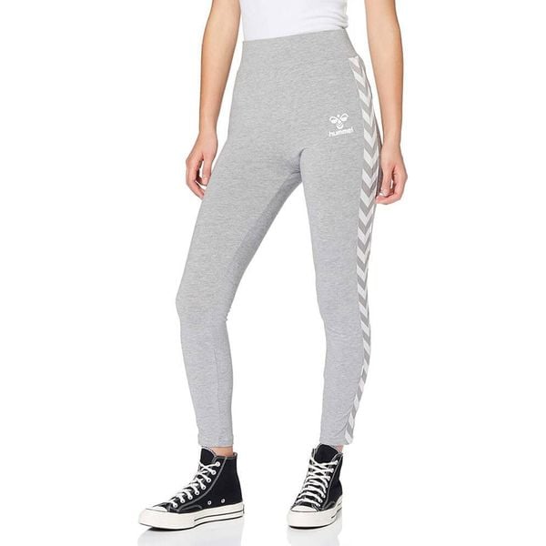 Legginsy treningowe damskie Hummel Classic Taped. Szare bielizna sportowa damska Hummel, s, bez wzorów, z bawełny, narciarskie. W wyprzedaży za 47.00 zł.