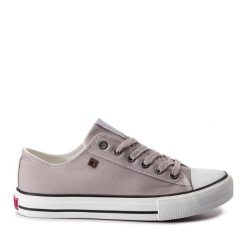 Trampki Big Star Shoes. Szare trampki i tenisówki damskie BIG STAR SHOES, bez wzorów, bez zapięcia. Za 89.99 zł.