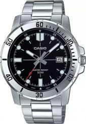 Zegarek Casio ZEGAREK MĘSKI CASIO MTP-VD01D-1EV (zd185a) + BOX NoSize. Zegarki męskie Casio, bez wzorów. Za 199.99 zł.