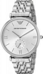 Zegarek Emporio Armani Zegarek Męski Armani AR1819 (40 mm). Zegarki męskie Emporio Armani, bez wzorów. Za 367.09 zł.