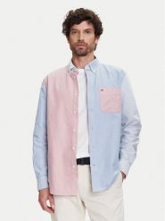 Tommy Hilfiger Koszula Amarican MW0MW40576 Kolorowy Regular Fit. Koszule męskie Tommy Hilfiger, m, bez wzorów, z bawełny, bez kołnierzyka, bez ramiączek. Za 419.99 zł.