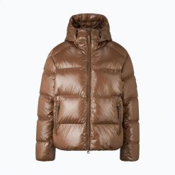 Kurtka ocieplana damska BOGNER FIRE+ICE Vally-D. Brązowe kurtki sportowe damskie na zimę, bez wzorów, z materiału, bez ramiączek, bez kaptura, trekkingowe. Za 2,299.00 zł.