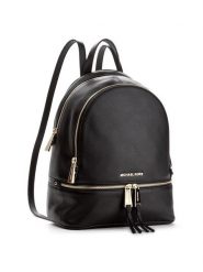 MICHAEL Michael Kors Plecak Rhea Zip 30S5GEZB1L Czarny. Czarne plecaki damskie MICHAEL Michael Kors, bez wzorów, ze skóry. Za 949.99 zł.