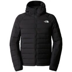 Kurtka turystyczna męska The North Face M Belleview Stretch Down Hoodie. Czarne kurtki męskie The North Face, m, bez wzorów, sportowe, bez kaptura. Za 1,152.00 zł.