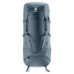 Plecak trekkingowy Deuter Aircontact Core 60+10 - graphit/shale. Szare plecaki męskie Deuter, bez wzorów, z materiału. Za 1,335.10 zł.