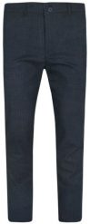 Spodnie Męskie Chinos, Zwężana Nogawka -QUICKSIDE - Granatowe, Delikatna Kratka. Eleganckie spodnie męskie Quickside, bez wzorów, z elastanu. Za 199.00 zł.