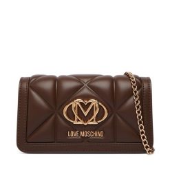 Torebka LOVE MOSCHINO. Brązowe torebki do ręki damskie Love Moschino, bez wzorów, bez dodatków. Za 699.99 zł.