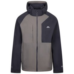 Trespass Fala - Męska kurtka outdoorowa Storm Grey. Szare kurtki męskie Trespass, na jesień, m, bez wzorów, bez kaptura. Za 377.95 zł.
