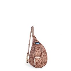 Plecak miejski Kavu Mini Rope Bag - mod moth. Brązowe plecaki damskie KAVU, bez wzorów. Za 146.99 zł.
