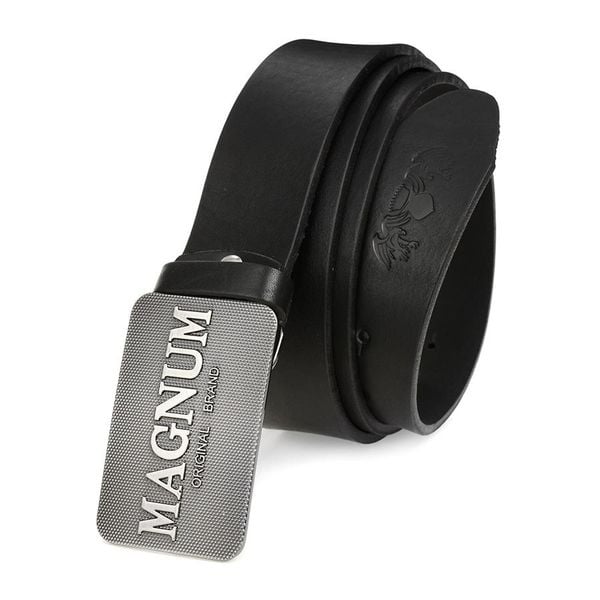 Pasek skórzany BELTIMORE r.110-125 cm W29 czarny. Czarne paski męskie . Za 74.90 zł.