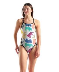 Strój Kąpielowy Damski Arena In The Wild Swimsuit Super. Białe stroje kąpielowe damskie ARENA, s, bez wzorów, z materiału. Za 259.99 zł.
