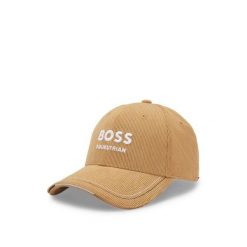 Klasyczna czapka truckerka Boss Equestrian. Brązowe czapki damskie BOSS EQUESTRIAN, bez wzorów, z materiału, eleganckie. Za 230.50 zł.