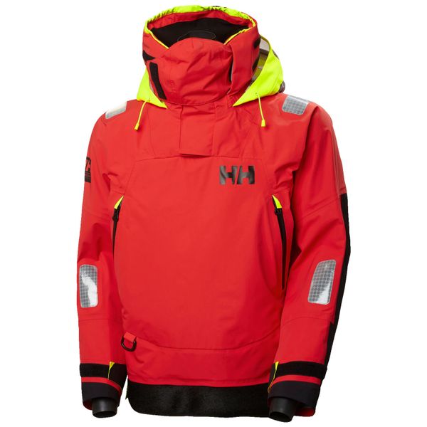 Kurtka narciarska Helly Hansen Ægir Race Smock 2.0. Czerwone kurtki sportowe męskie Helly Hansen, na zimę, m, bez wzorów, bez kaptura, narciarskie. Za 3,404.50 zł.