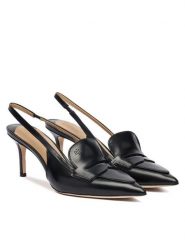 LAUREN RALPH LAUREN Szpilki 802982850001 Czarny. Czarne szpilki damskie Lauren Ralph Lauren, bez wzorów, ze skóry, bez obcasa, na szpilce, bez zapięcia. Za 859.99 zł.