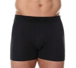 Brubeck Bokserki męskie Comfort Cotton ciemnografitowe r. M (BX00501A). Szare bokserki męskie Brubeck, bez wzorów. Za 57.98 zł.
