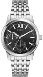 Zegarek męski Guess GW0976G1 srebrny. Szare zegarki męskie Guess, z aplikacjami, srebrne. Za 749.00 zł.
