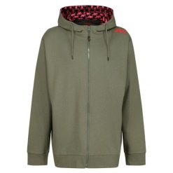 Bluza Męska Wędkarska Na Zamek Khaki Jrc Zipped Hoodie Khaki. Zielone bluzy męskie JRC, m, bez wzorów, bez ramiączek, bez kaptura. Za 219.99 zł.