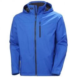 Kurtka uniwersalna męska Helly Hansen Crew. Niebieskie kurtki męskie Helly Hansen, m, bez wzorów, z syntetyku, klasyczne, z kapturem. Za 712.50 zł.