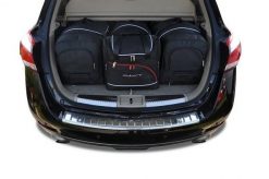 Torby Do Bagażnika Nissan Murano 2008-2015 4Szt Kjust. Czarne torby podróżne damskie KJUST, bez wzorów, z kauczuku. Za 1,330.00 zł.