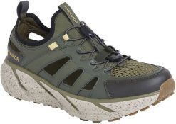 BUTY MĘSKIE TURYSTYCZNE TREKKINGOWE SANDAŁY KARRIMOR HAMILTON KM2538-OLV. Sandały męskie Karrimor, bez wzorów, sportowe, bez zapięcia. Za 597.61 zł.