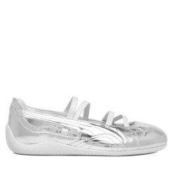 Baleriny Puma. Szare balerinki damskie Puma, bez wzorów, bez obcasa, bez zapięcia. Za 399.99 zł.