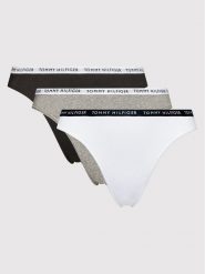 Tommy Hilfiger Komplet 3 par fig klasycznych 3p UW0UW02828 Kolorowy. Majtki damskie Tommy Hilfiger, z bawełny. Za 129.99 zł.