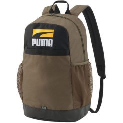 Plecak Puma Plus II oliwkowy 10. Zielone plecaki męskie Puma, bez wzorów, sportowe. Za 93.99 zł.